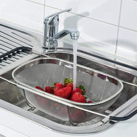 Stainless Steel Colander Oval Shape Big Size