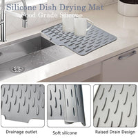 Silicone Dish Drying Mat for Kitchen