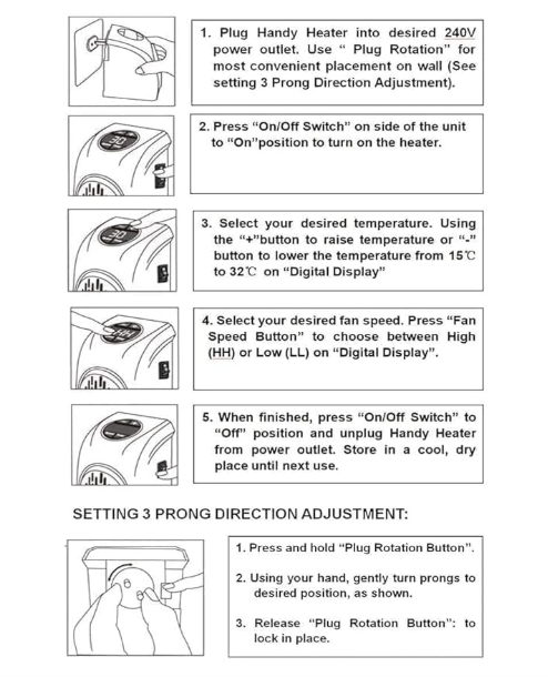 TECH AFFORD | Portable Room Heater